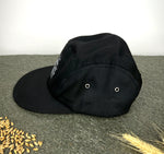 Five panel keps svart